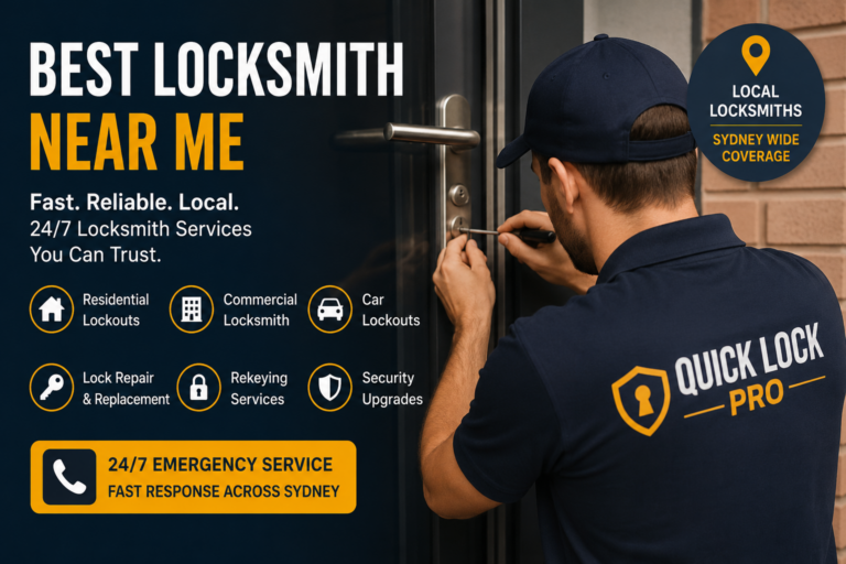 Choosing the best locksmith near you in Sydney