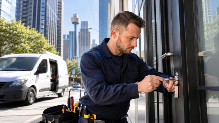 Locksmith working in Sydney CBD